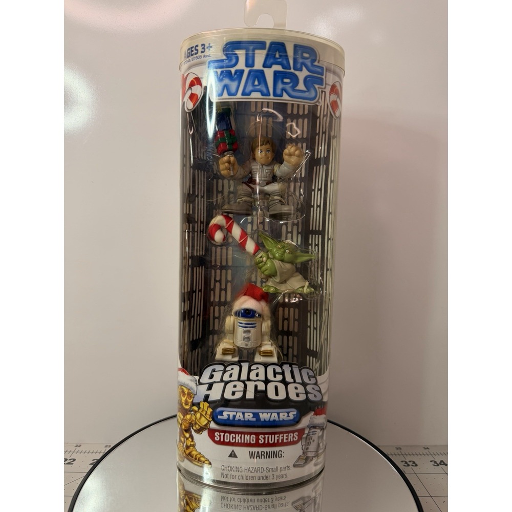 Star Wars Galactic Heroes Stocking Stuffers (Luke Skywalker, Yoda, R2-D2)